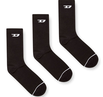 DIESEL KREW LIGHT SOCKS 3er-Pack Schwarz A15405 0LKBI E4101 131670149