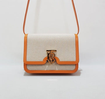 Burberry TB Canvas Shoulder Bag 123914207