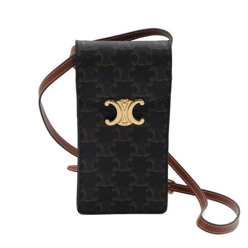 Celine Trio Canvas Vertical Phone Pouch Crossbody Bag 10J092DQB 157683585