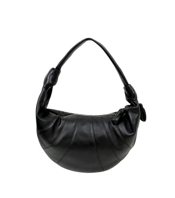 LEMAIRE Black Fortune Croissant Shoulder Bag 63548 157689214