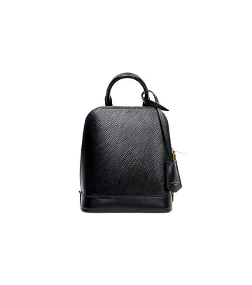 Louis Vuitton Black Epi Alma Backpack 61209 157690198