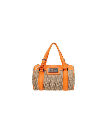 Dior Oblique Orange Street Chic Tote Bag 61748 157690218