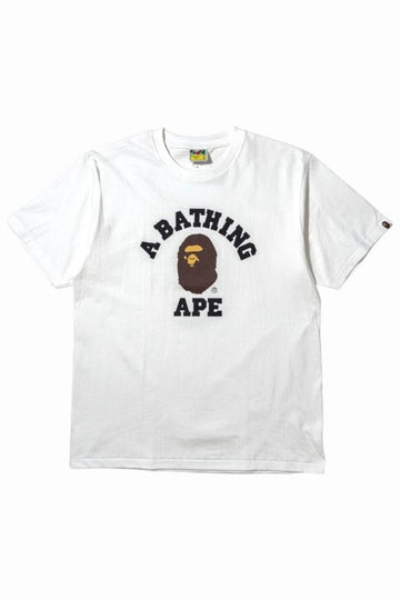BAPE College T-Shirt 001TEM301001M WHT 2057 157691644