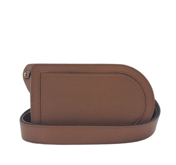 DELVAUX Ungebrauchte Pouch City Tan Crossbody Bag ETA101414 151516953 [P]