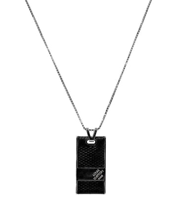 LOUIS VUITTON Grafit Damier Halskette 61240 157762502