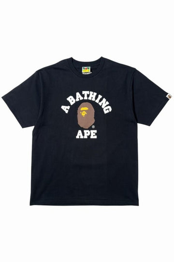 BAPE College Short Sleeve T-Shirt 001TEM301001M 157798769