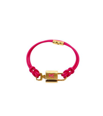 LOUIS VUITTON Rosa Padlock Armband 62652 157804621