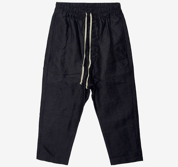 RICK OWENS アステア テイパード クロップ パンツ 40 ブラック 339 157388809 [P]