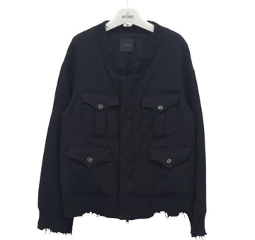 UNDERCOVER Damage Knit Blouson Jacket ETA082317 151516444 [P]