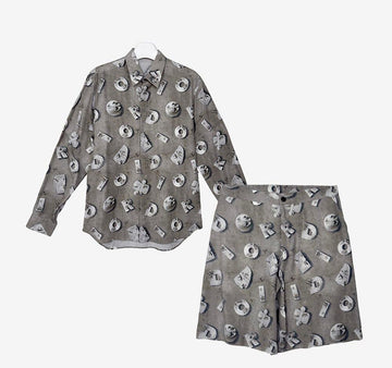 DIOR Daniel Arsham Hemd Jacke Shorts Set B1202C009 157389137 [P]