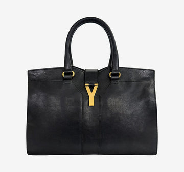 SAINT LAURENT カバシックトートバッグミディアムブラック279079 157264964 [P]
