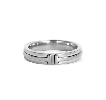 Tiffany & Co Narrow Ring White Gold QFXH9XOE 156504214 [P]