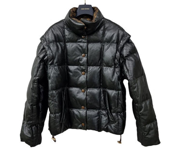 LOUIS VUITTON モノグラム ハイネック オーバーサイズ レザー パディング ジャケット AFD011055N 150787168 [P]
