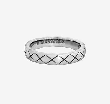 CHANEL ココ クラッシュ リング ミニ 46号 ホワイトゴールド 6 157847581
