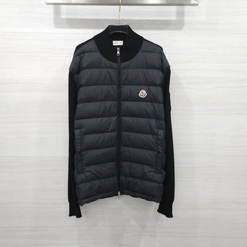 MONCLER Logo Strickjacke mit Futter 9B00020 157854547