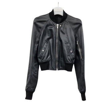 RICK OWENS Crop Flight Lederjacke ETB012014 151516601 [P]