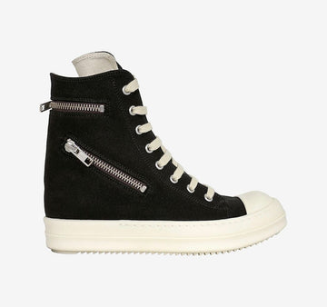 Rick Owens Dark Shadow Cargo Sneakers 35 Black TSGHJ4HY 157432171 [P]