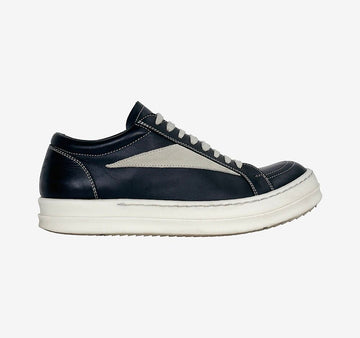Rick Owens Vintage Sneakers 37 Black Milk Leather OK9C96DO 157432164 [P]