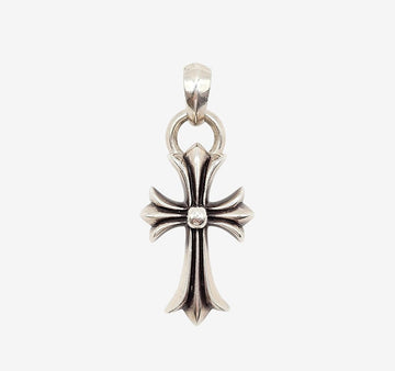 CHROME HEARTS Kleine Cross mit Schleier EO3CCKA4 157432474 [P]