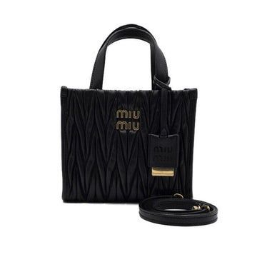 MIU MIU Tote- und Schultertasche - 5BA277 schwarz 157899764 [P]