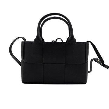 BOTTEGA VENETA ミニ アルコ トートバッグ ブラック 709337 157899871 [P]