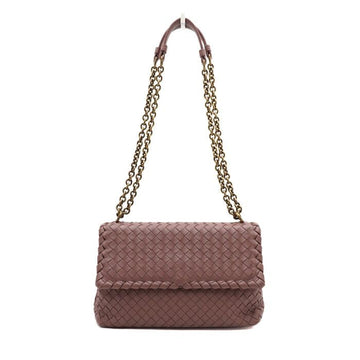 BOTTEGA VENETA イントレチャート ナッパ オリンピア スモール ゴールド チェーン ショルダーバッグ 兼 クロスバッグ 386498 157899875 [P]