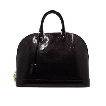 Louis Vuitton Monogram Vernis Amarante Alma GM Tote Bag 93595 157899881 [P]