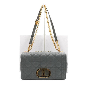 Dior Caro Medium Shoulder Bag in Stone Grey 157899905 [P]