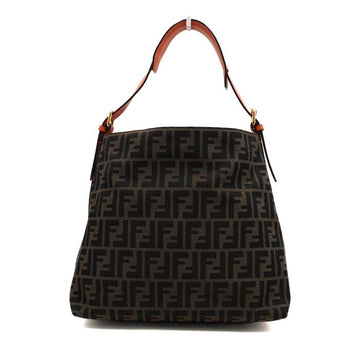 FENDI キャンバスホーボーショルダーバッグ 8BR698 AA65409 157899980 [P]