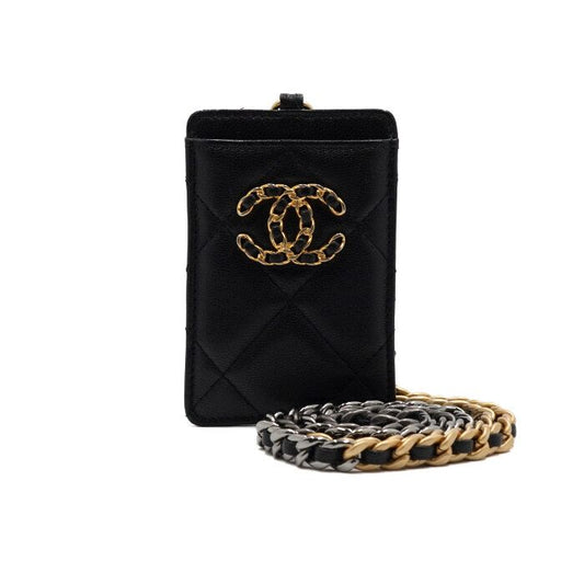 CHANEL Chain Card Wallet Necklace AP1745 19 157913332 [P]