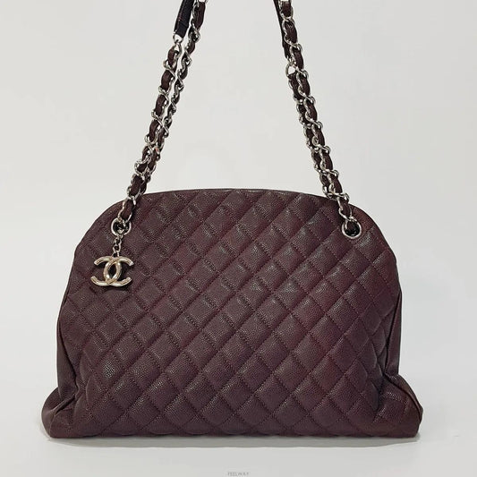 CHANEL Mademoiselle Caviar Ketten Schultertasche 157914382 [P]