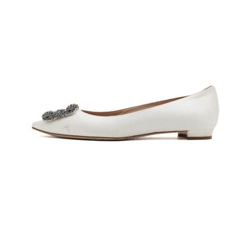 Manolo Blahnik Satin Flats aa65419 157914697 [P]