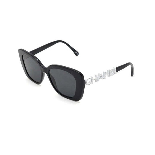 CHANEL レタリングスクエアサングラス aa65408 157929852 [P]