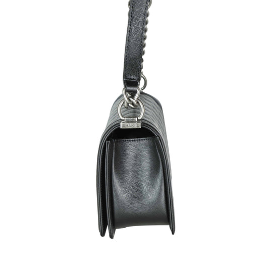 CHANEL Boy Caviar Flap Schultertasche Crossbody A67086 14654 157933824 [P]
