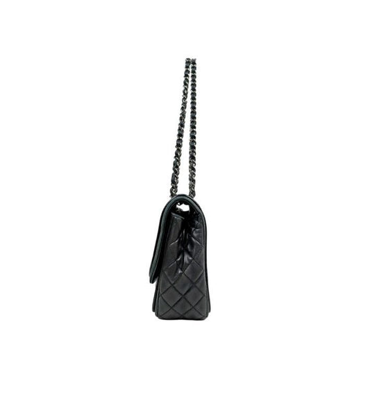 CHANEL ブラック タイムレス ペイデント ショルダーバッグ 64062 157933892 [P]