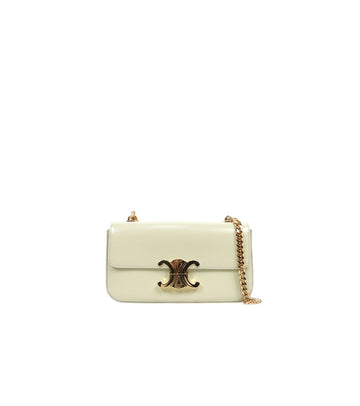 Celine Almond Green Claude Chain Shoulder Bag 64063 157933894 [P]