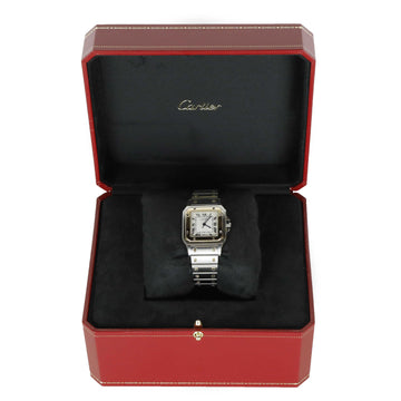 CARTIER Santos Kombi Metall Uhr 14640 157936410 [P]