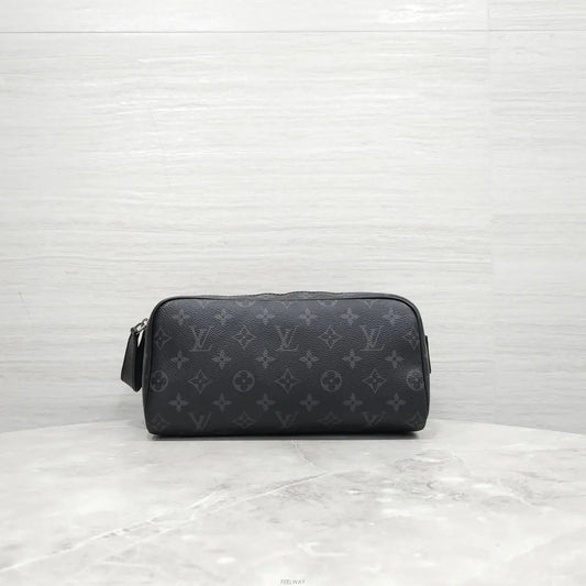 LOUIS VUITTON Monogram Eclipse Canvas Dop Kit Pouch M46354 157950333 [P]