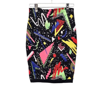 BALMAIN ポップアートマルチスカート ETB021052 151515943 [P]