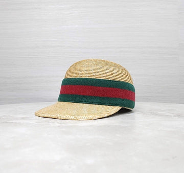 Gucci Woven Raffia Hat M 576249 157264354 [P]