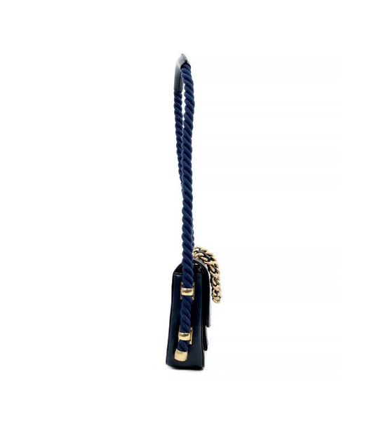 CHANEL ネイビー アンボッグ ロープバッグ 63631 157977197 [P]