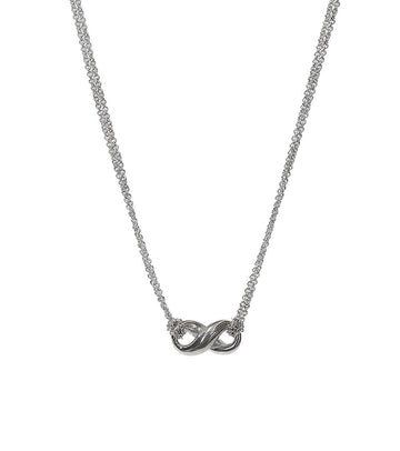 TIFFANY & CO インフィニティ シルバー ネックレス 63815 157978800 [P]