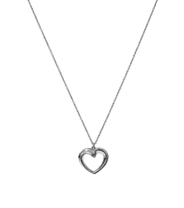 TIFFANY & CO Herz Anhänger Silber Halskette 62128 157978802 [P]