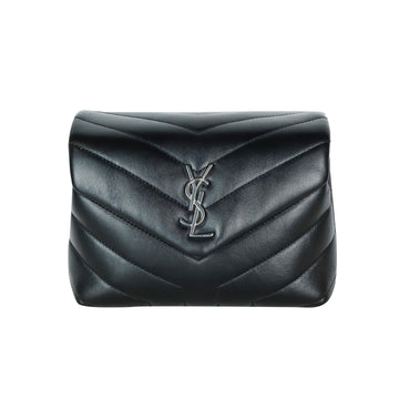 SAINT LAURENT Matelassé Lulu Toy Crossbody Bag 678401 14659 157978970 [P]