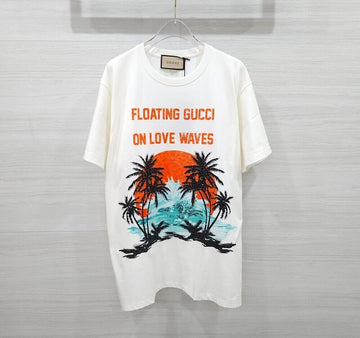 Gucci Sequin Logo T-Shirt 615044 157237101 [P]