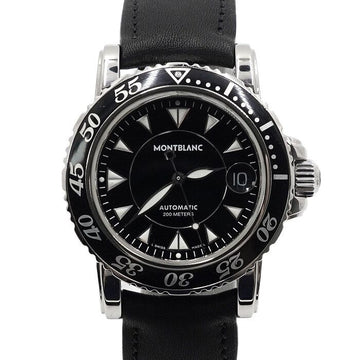 Montblanc Meisterstück Sport Date 38mm Automatic Rubber Band Men's Watch 7035 155790444 [P]