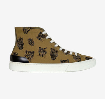 HERMES 未使用 クラップ ハイトップ スニーカー ブラウン FKPM1RH3 153392577 [P]
