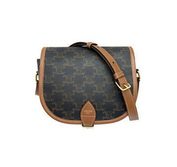 Celine Trioph Polco Shoulder Bag 151516871 [P]