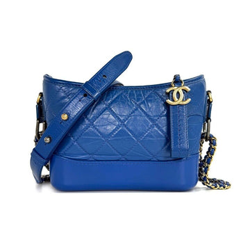CHANEL ガブリエル ホーボーバッグ ブルー 26 8FP3DVH7 156312075 [P]