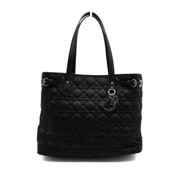 DIOR Schwarze beschichtete Cannage Panarea Medium Shopper- und Schultertasche 64343 157985565 [P]